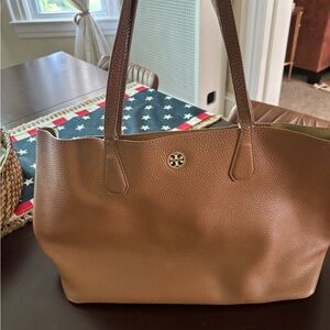 Tory Burch Tan Leather Tote
